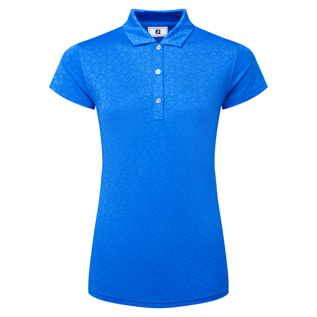 Gemalte Blumen Kappenärmel Lisle