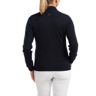 Strickjacke aus Funktionsmaterial mit Wolle