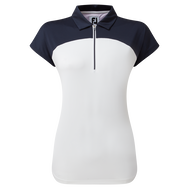 Kurzärmel Colour Block Lisle