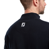 Pullover Zippé Mélange de Laine