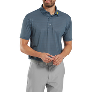 Polo en fil d'Ecosse imprimé tribale