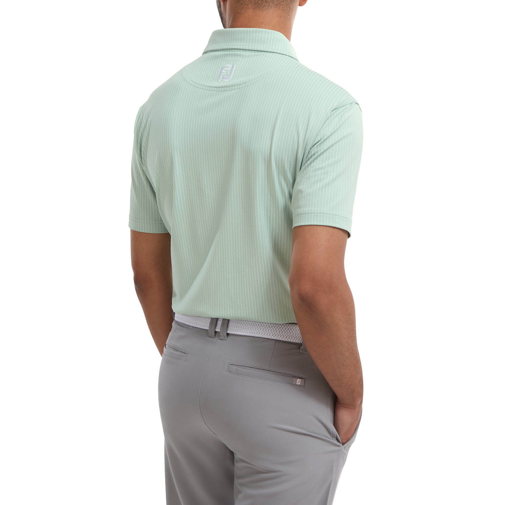 Jersey mit Zickzackprint