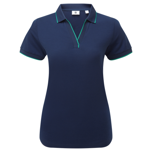 V-Ausschnitt Polo