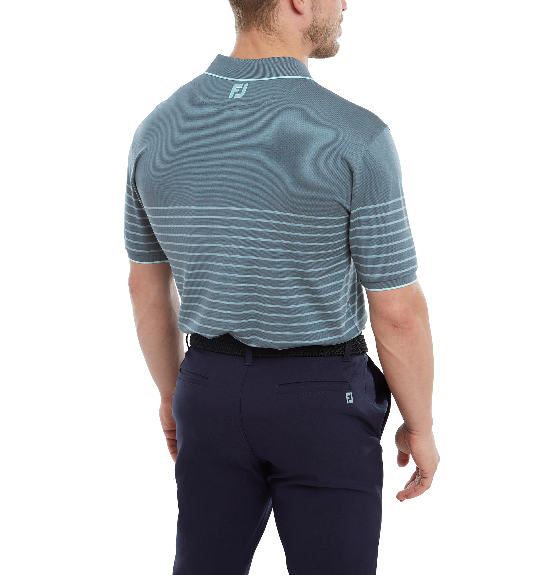 Pik&eacute;e mit Streifen