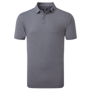 Polo chiné uni en fil d'Ecosse