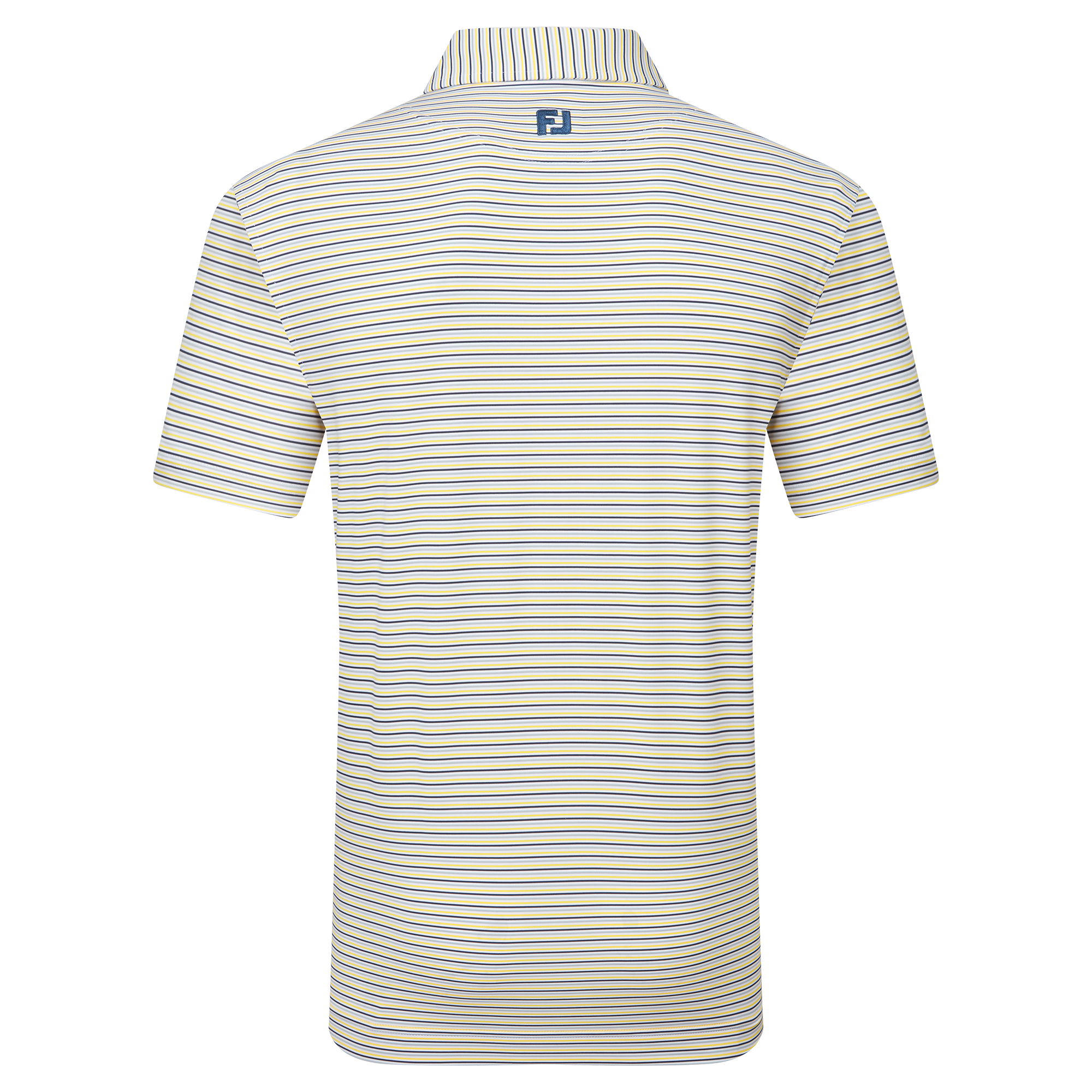 Polo en fil d'Ecosse &agrave; rayures