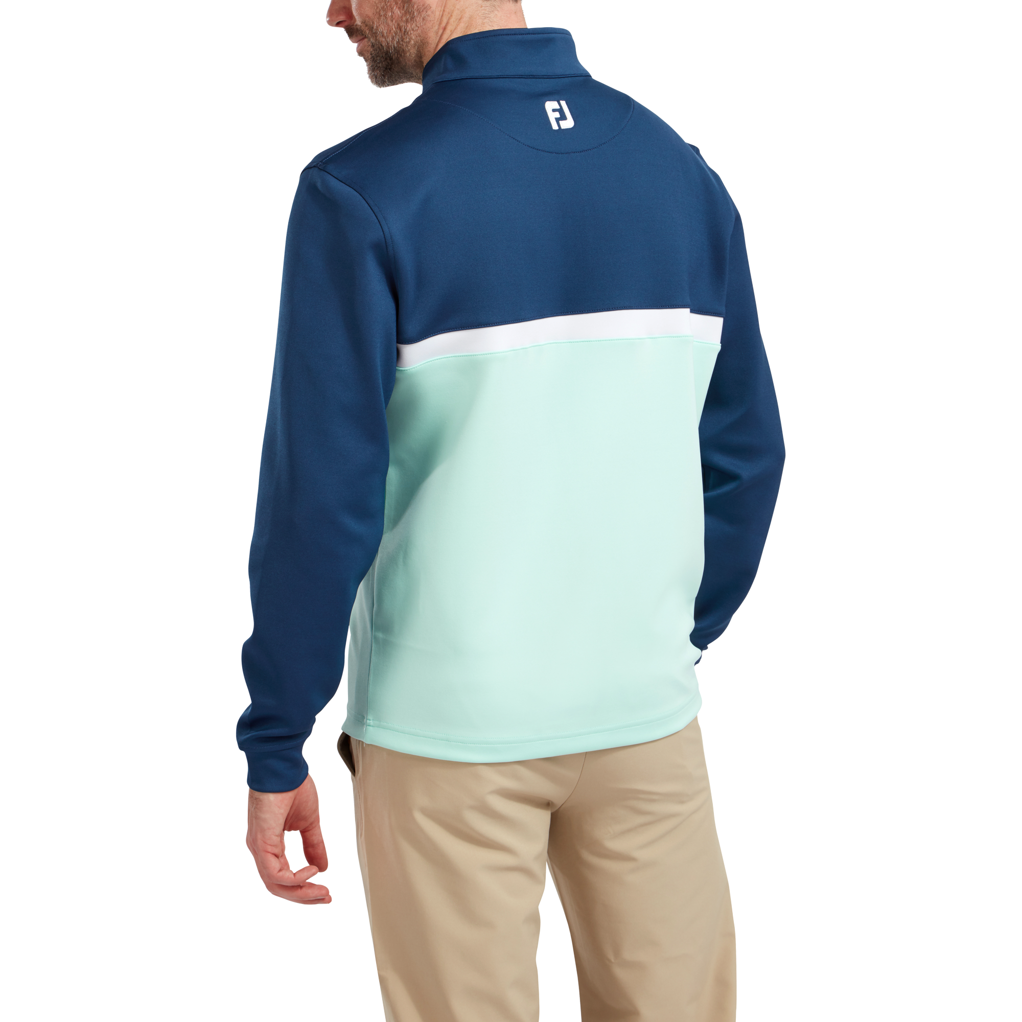 Chill-Out Pullover im Colorblock-Design