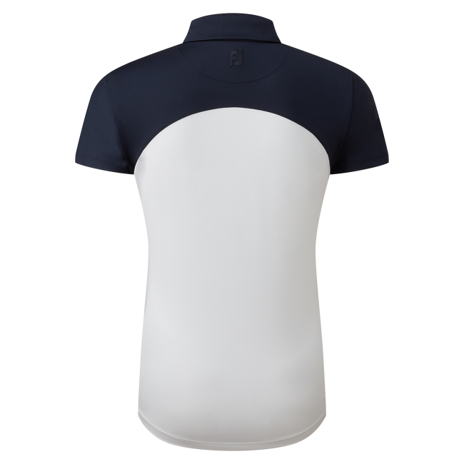 Kurzärmel Colour Block Lisle