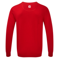 Pullover Col V Mélange de Laine