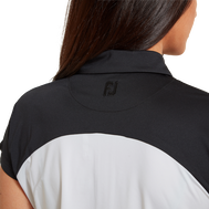 Kurzärmel Colour Block Lisle