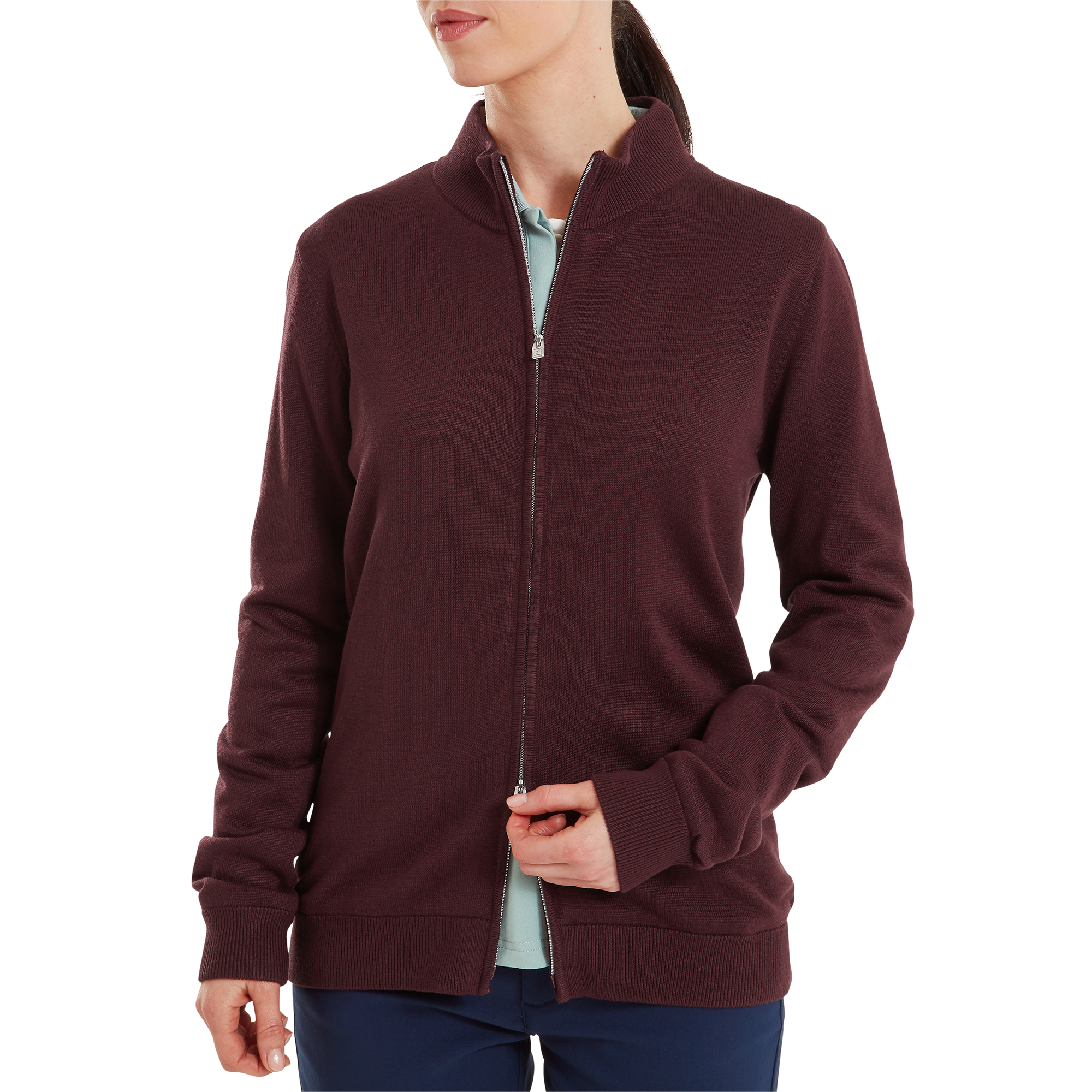 drirelease&reg; Full-Zip Lined Pullover Damen