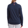 Full-Zip Lightweight Tonal Stripe Midlayer