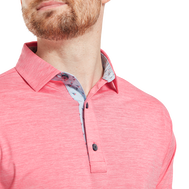 Pastell Lisle mit Besatz