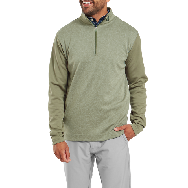 Pullover Chill-out chiné ton sur ton
