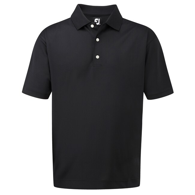 Stretch Pique Solid Knit Collar