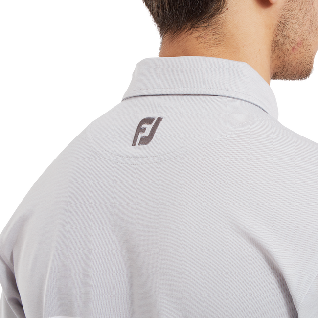 Doppel-Bruststreifen Piqué