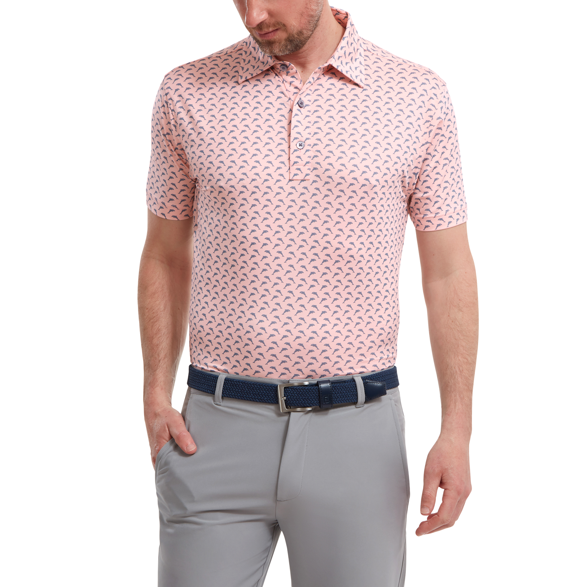 Jersey mit Delfinprint