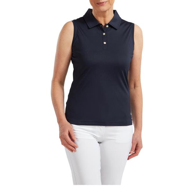 Interlock Sans Manche Solid Femmes