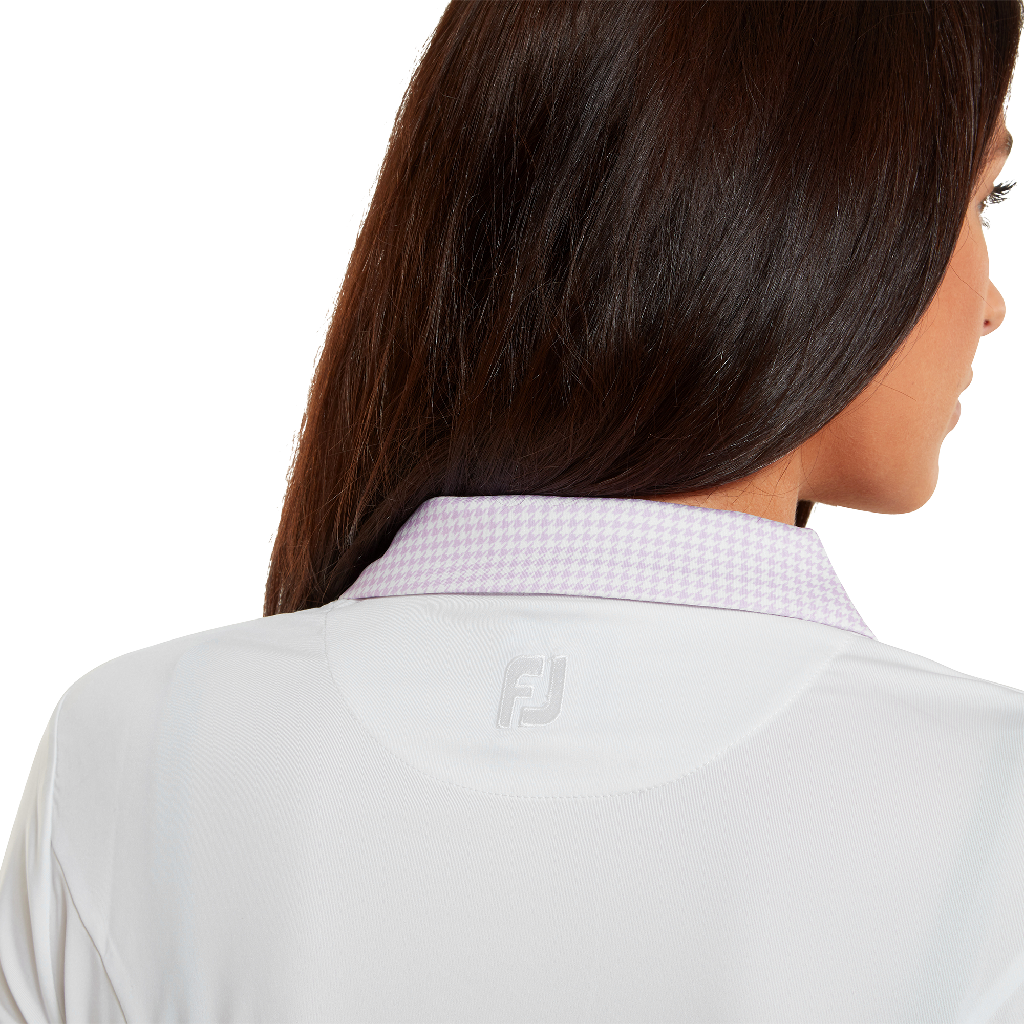 Hahnentritt Besatz 3/4 &Auml;rmel Lisle