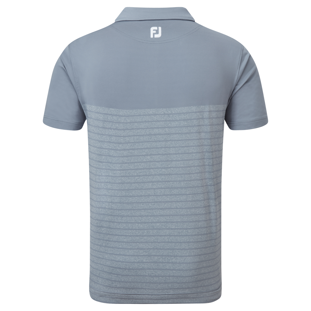 Jersey mit melierten Streifen