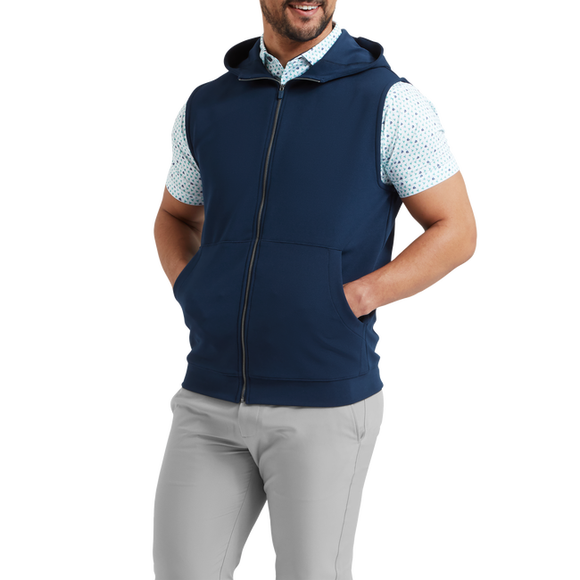Full-Zip Hoodie Vest