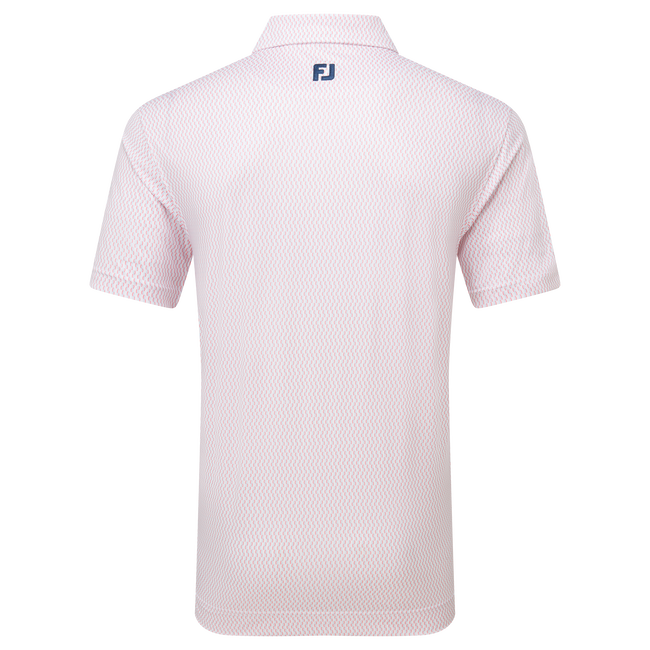 Polo en fil d'Ecosse imprimé tribale