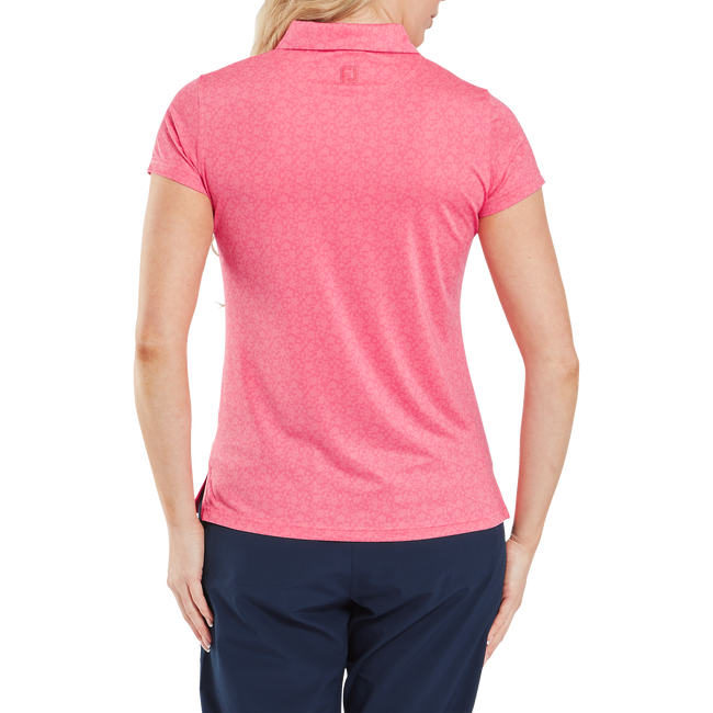 Gemalte Blumen Kappenärmel Lisle