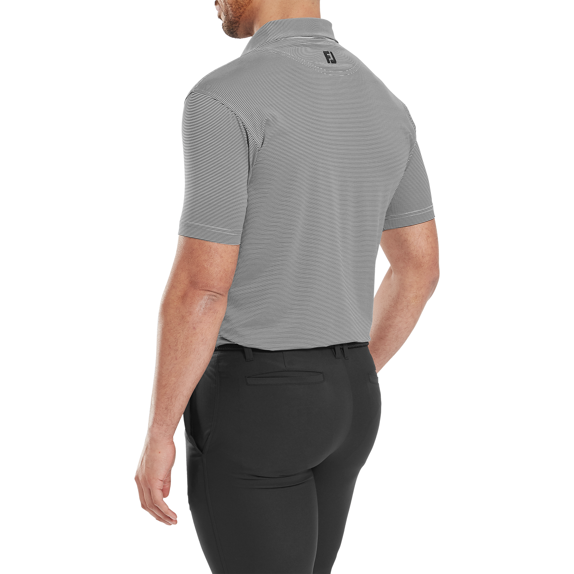 Micro Feeder Stripe Lisle