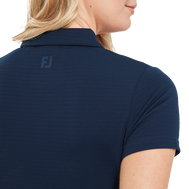 Ärmellosses Jacquard Polo