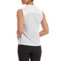 Mesh Back Sleeveless Lisle