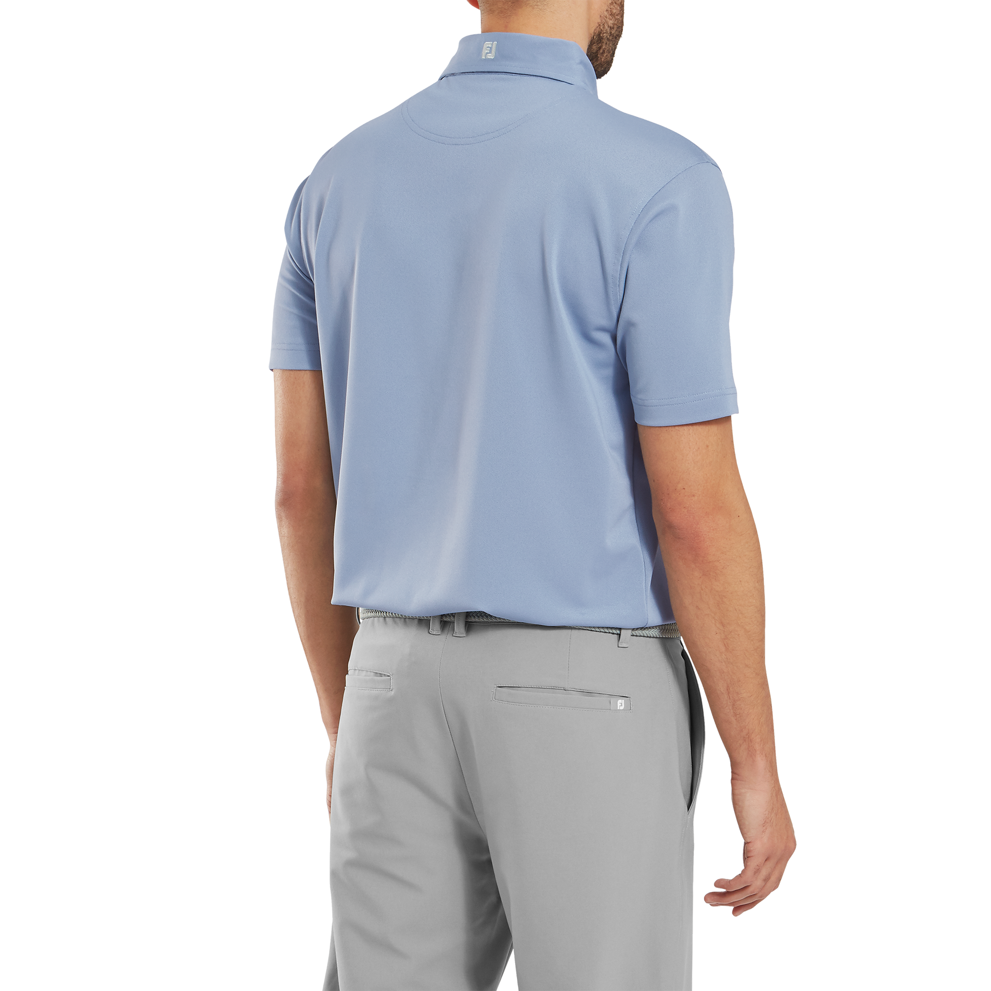 Polo stretch piqu&eacute; uni