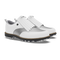 White / Silver Metallic