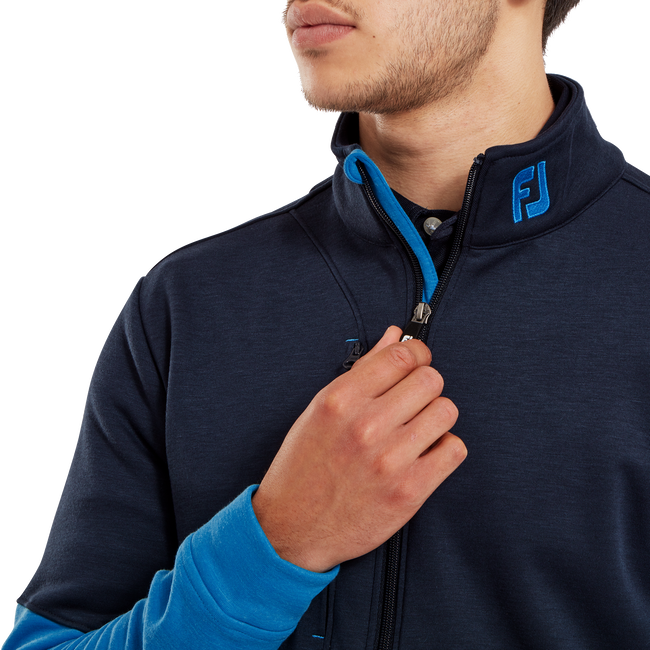 Farbblock Full-Zip Chill-Out