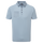 Polo en Fil d'Ecosse uni avec poche sur poitrine