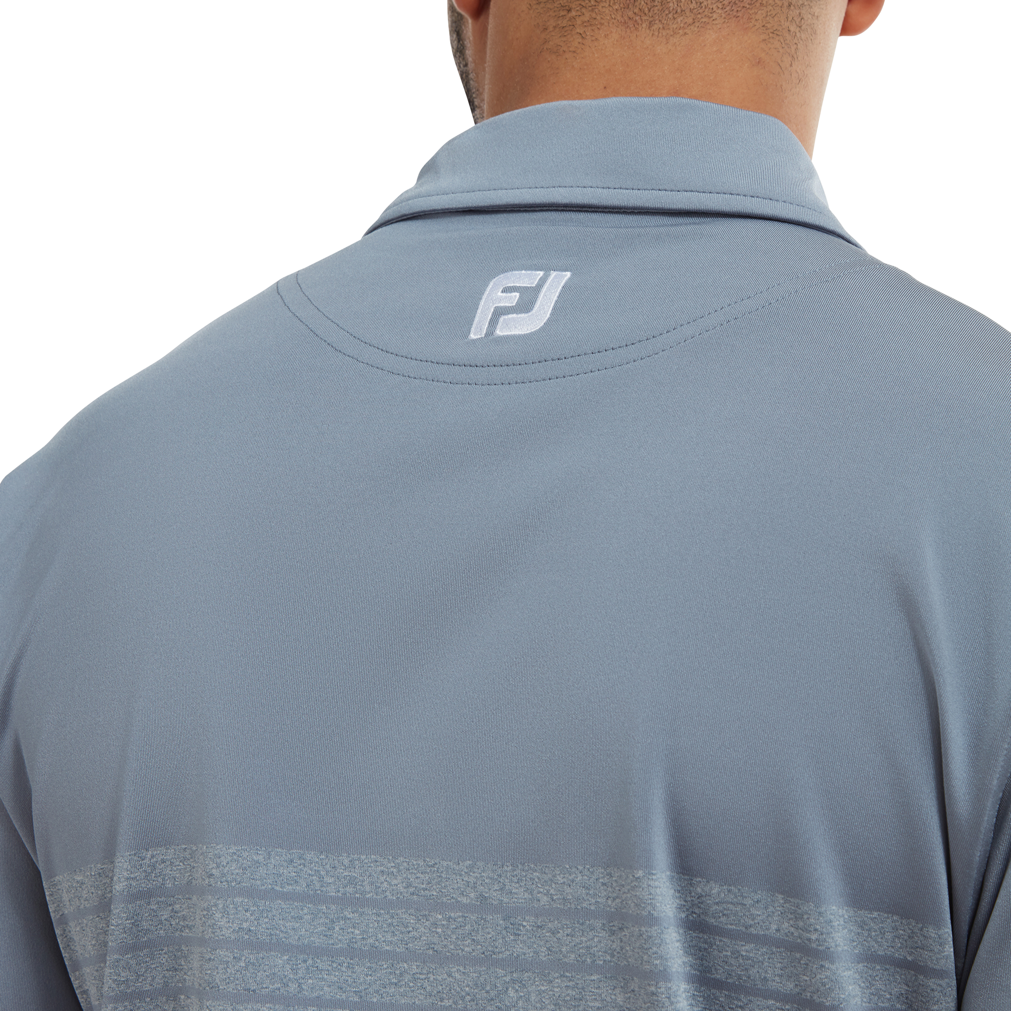 Jersey mit melierten Streifen