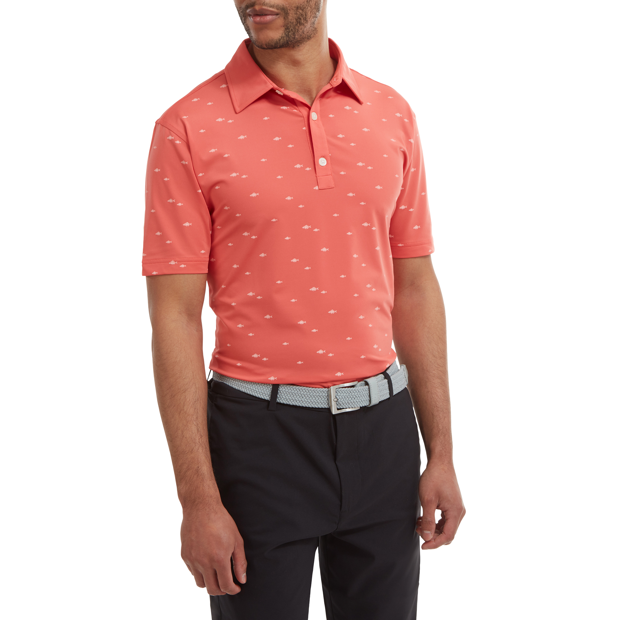 Jersey mit Fischprint