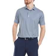 Polo en fil d'Ecosse imprimé pied de poule