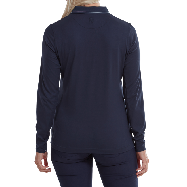 Polo à manches longues thermique pour femme