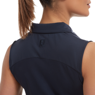 Ärmelloses Jersey mit Netzrückenteil