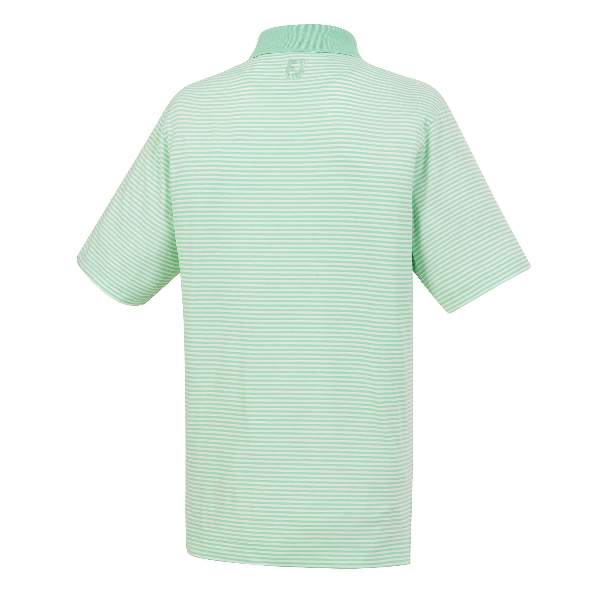 Lisle Feeder Stripe Knit Collar