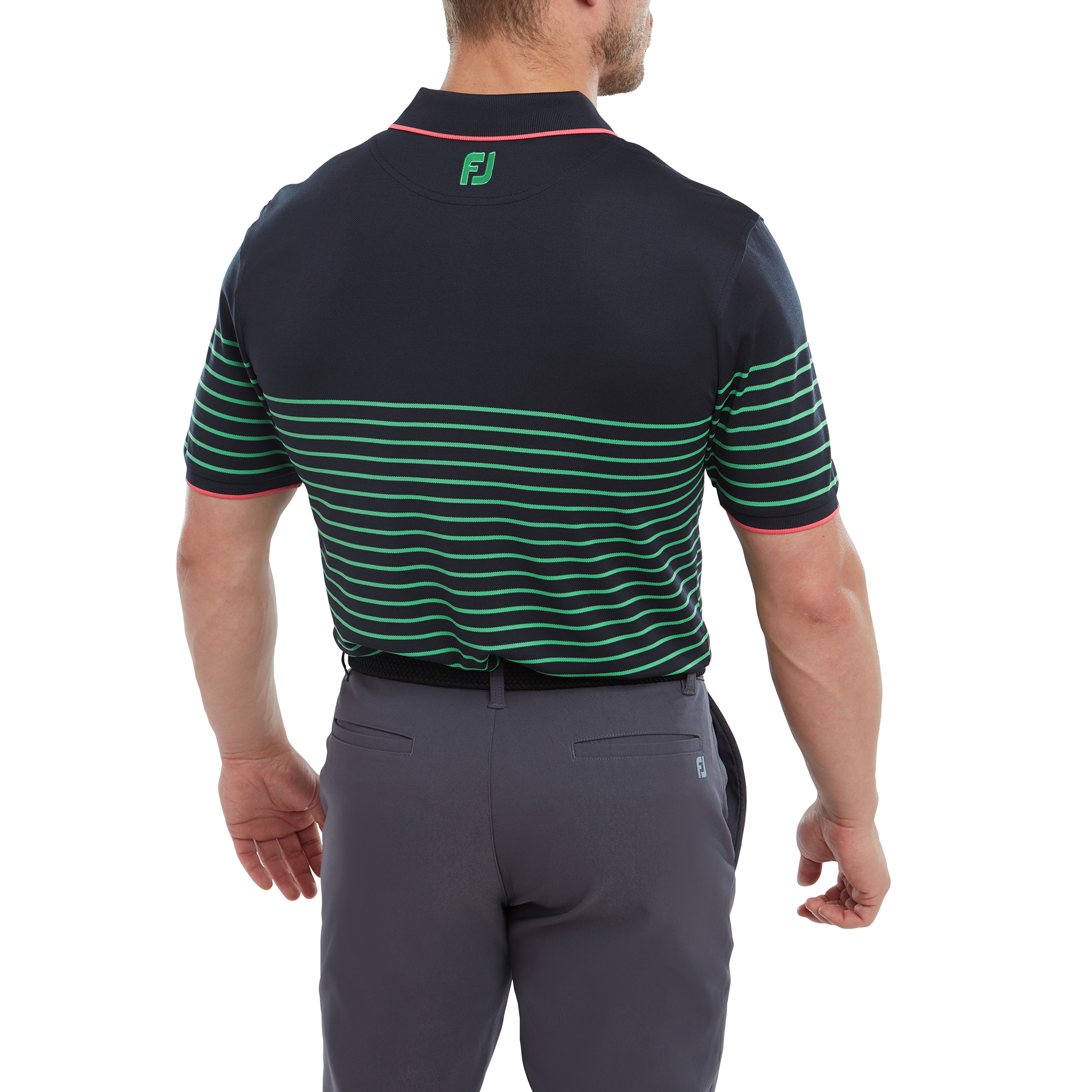 Pik&eacute;e mit Streifen