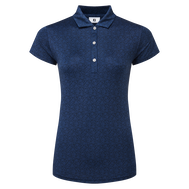 Gemalte Blumen Kappenärmel Lisle