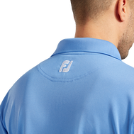 Stretch Pique Solid Knit Collar