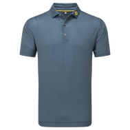 Polo en fil d'Ecosse imprimé tribale