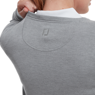 Wollmischpullover mit V-Ausschnitt