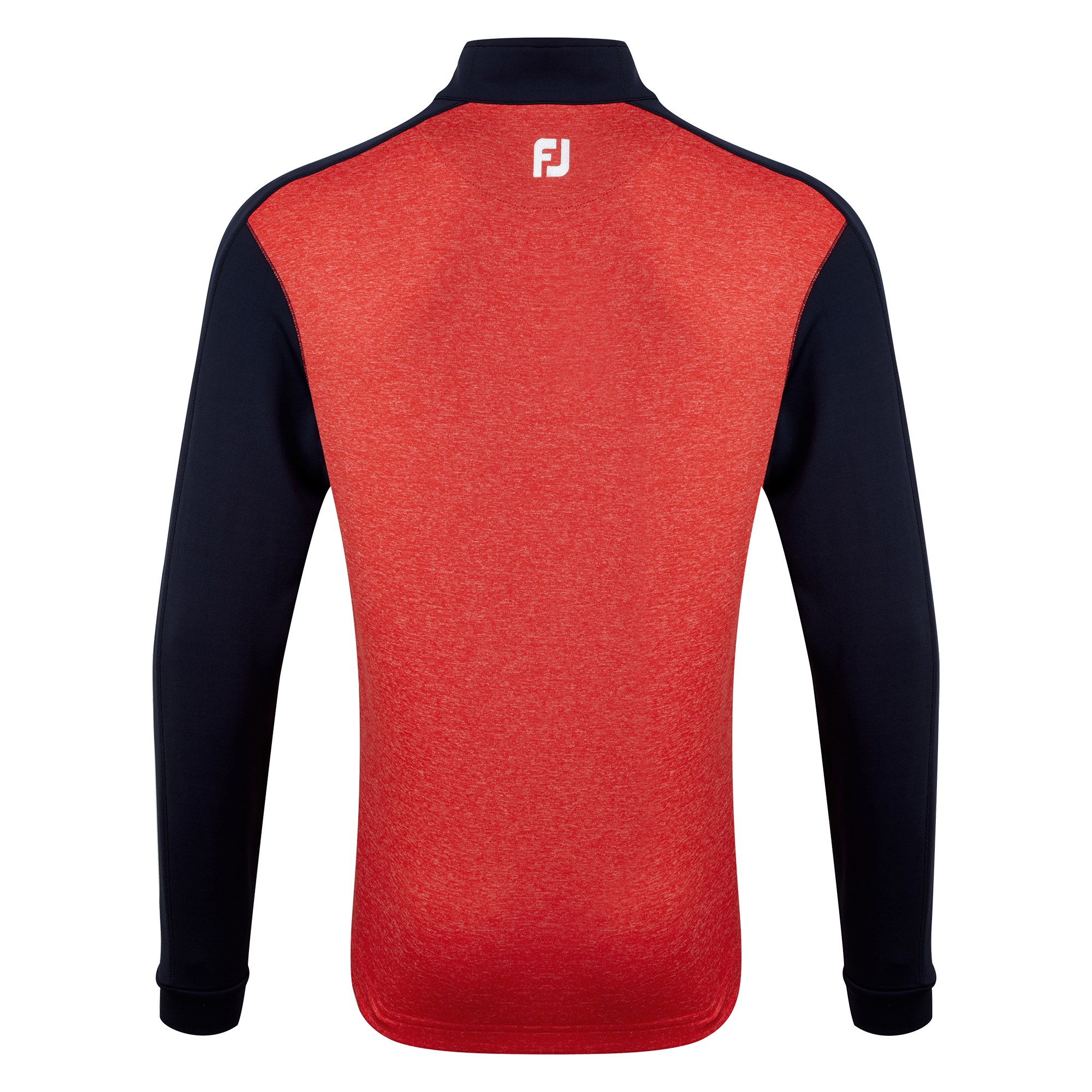 Melierter Chill-Out Pullover kontrastierenden Eins&auml;tzen