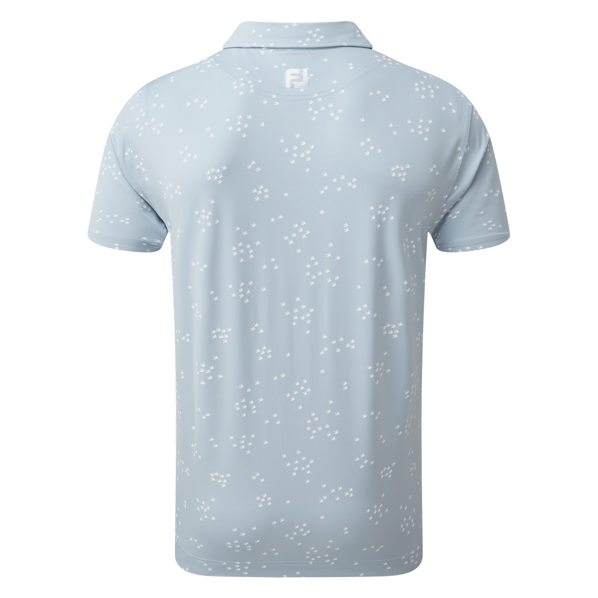 Polo Fil d'&Eacute;cosse &agrave; motifs vol&eacute;e d'oiseaux