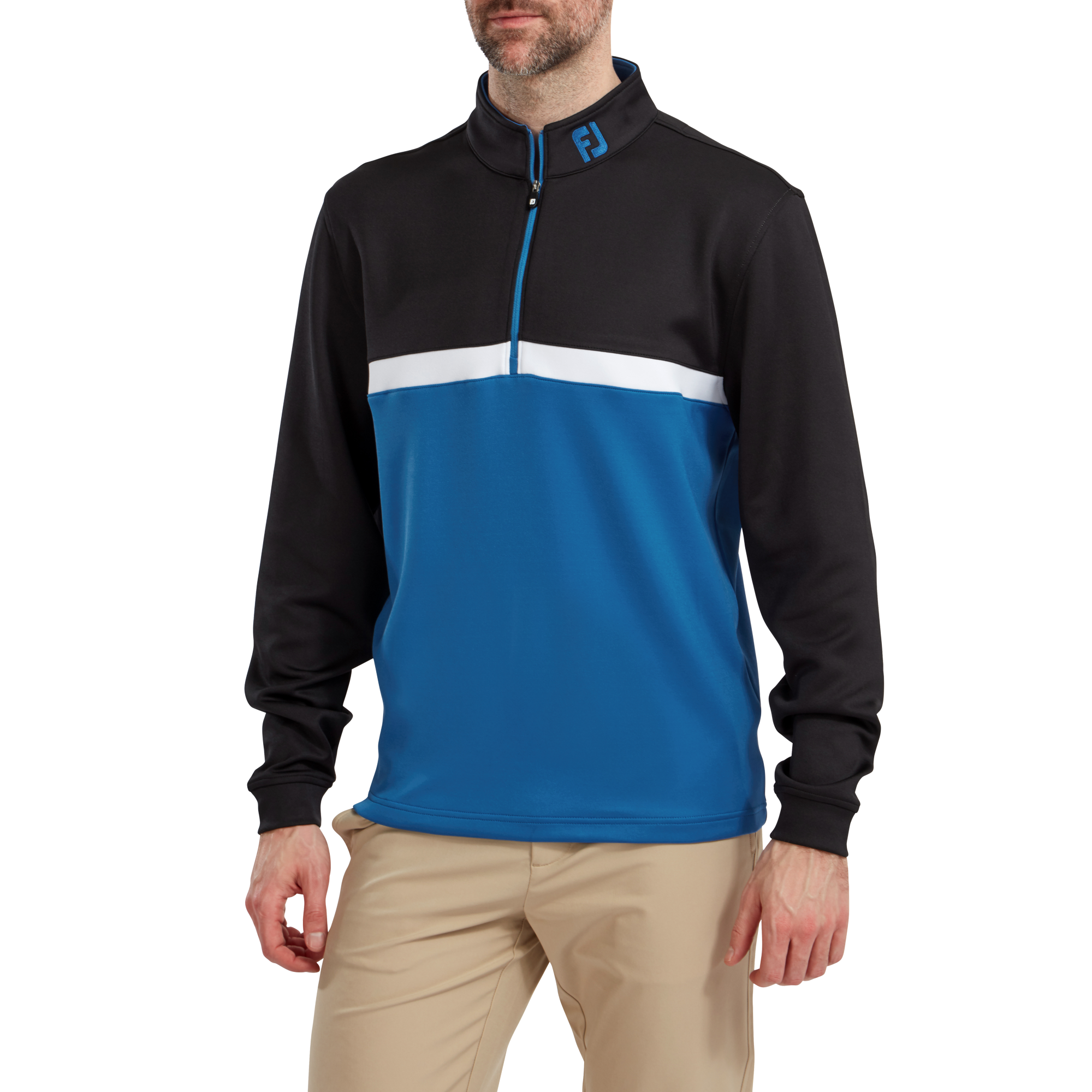 Chill-Out Pullover im Colorblock-Design