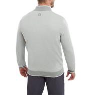 Full-Zip Lined Pullover