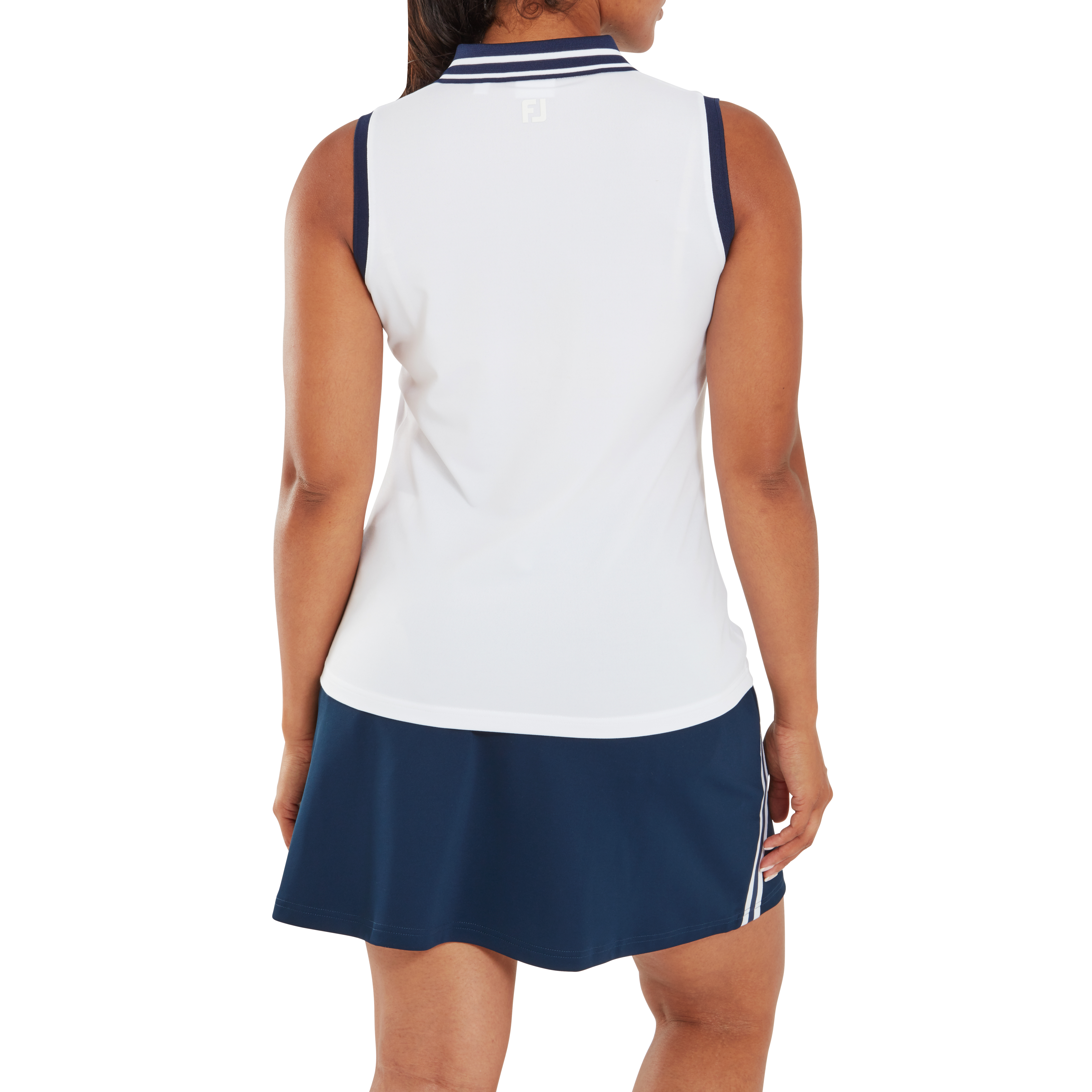&Auml;rmelloses Rib-Knit-Polo